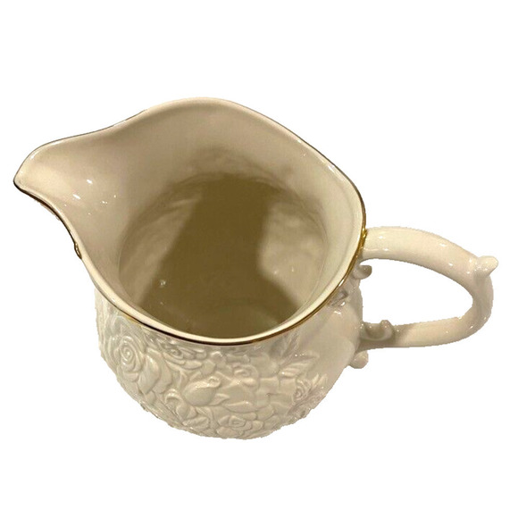 Lenox Water Pitcher Conforti Collection 24K Gold Trim 6" - Picture 5 of 6